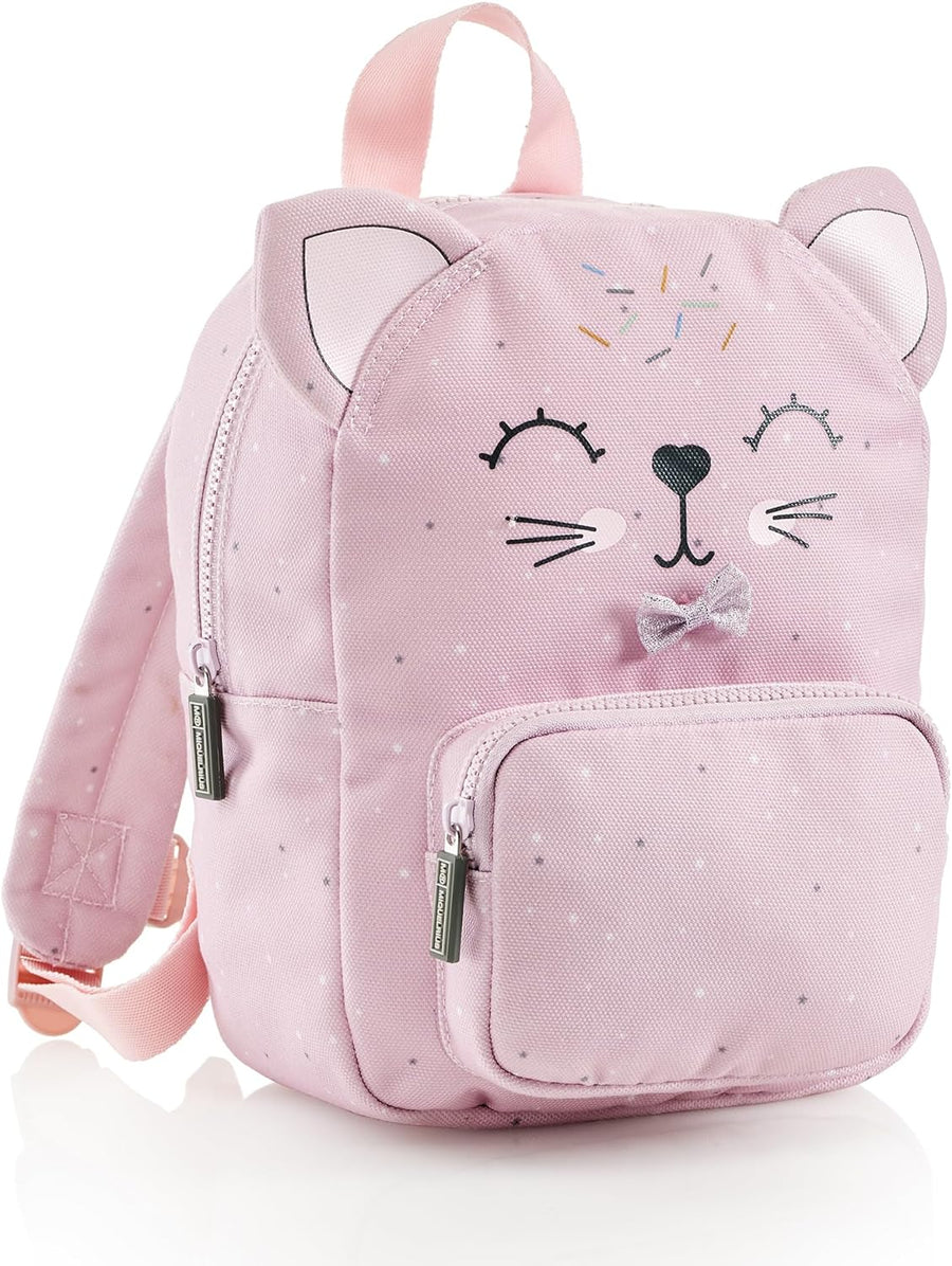 Mini Mochila Wild Puppies - Gatito rosa
