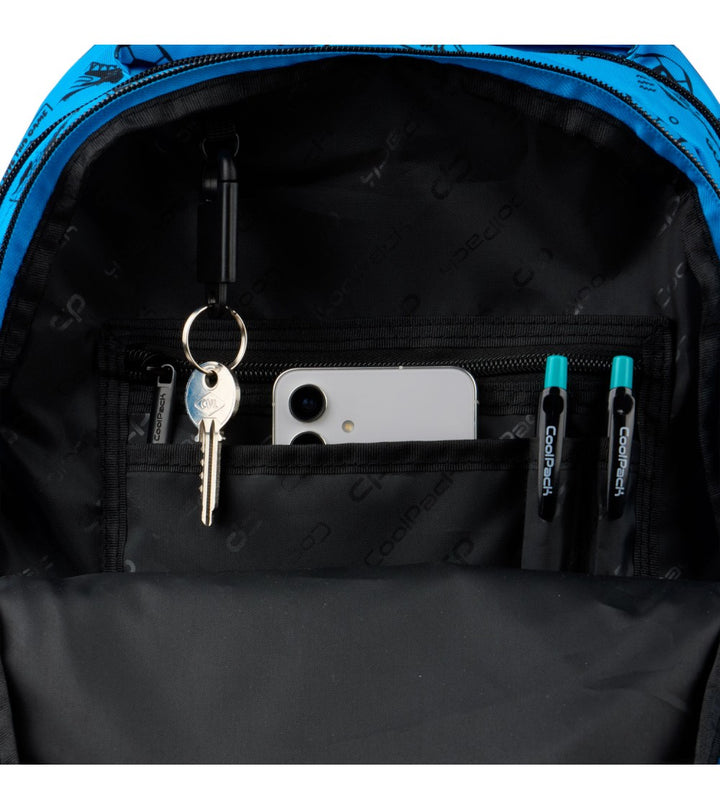Mochila Prime Football Deep Blue