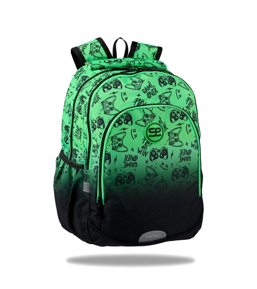 Mochila Prime Game Over Gradient Green