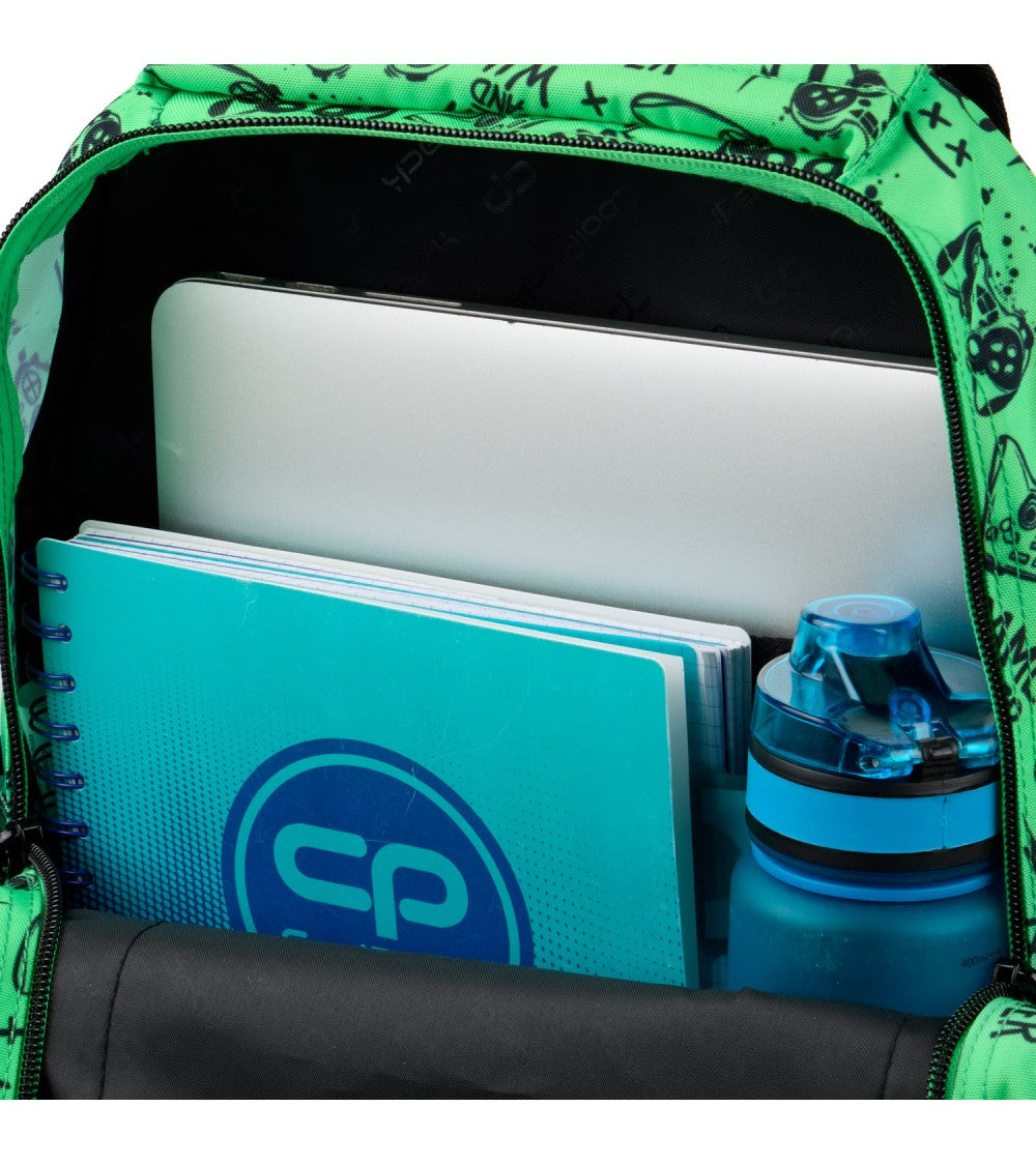 Mochila Prime Game Over Gradient Green