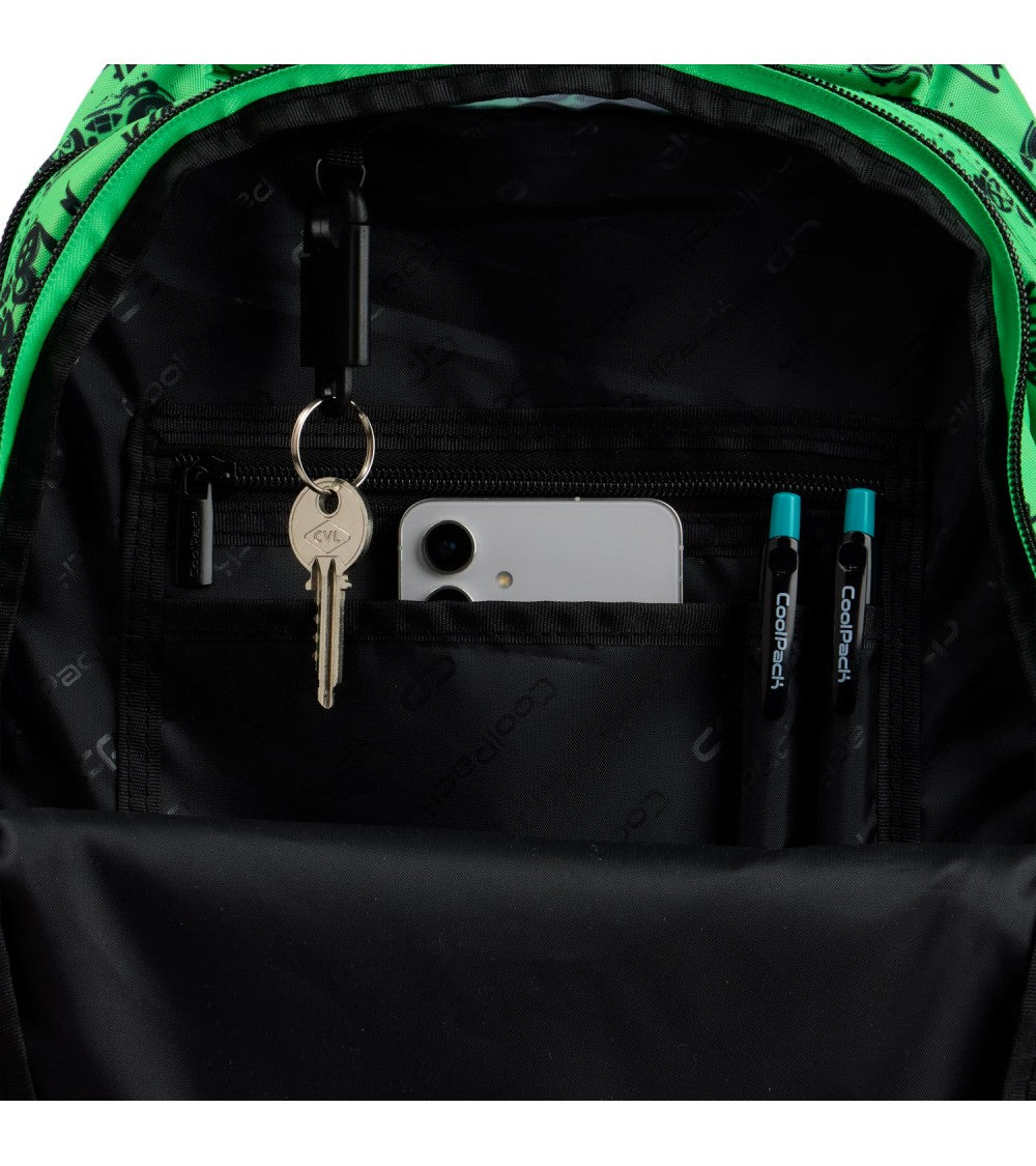 Mochila Prime Game Over Gradient Green