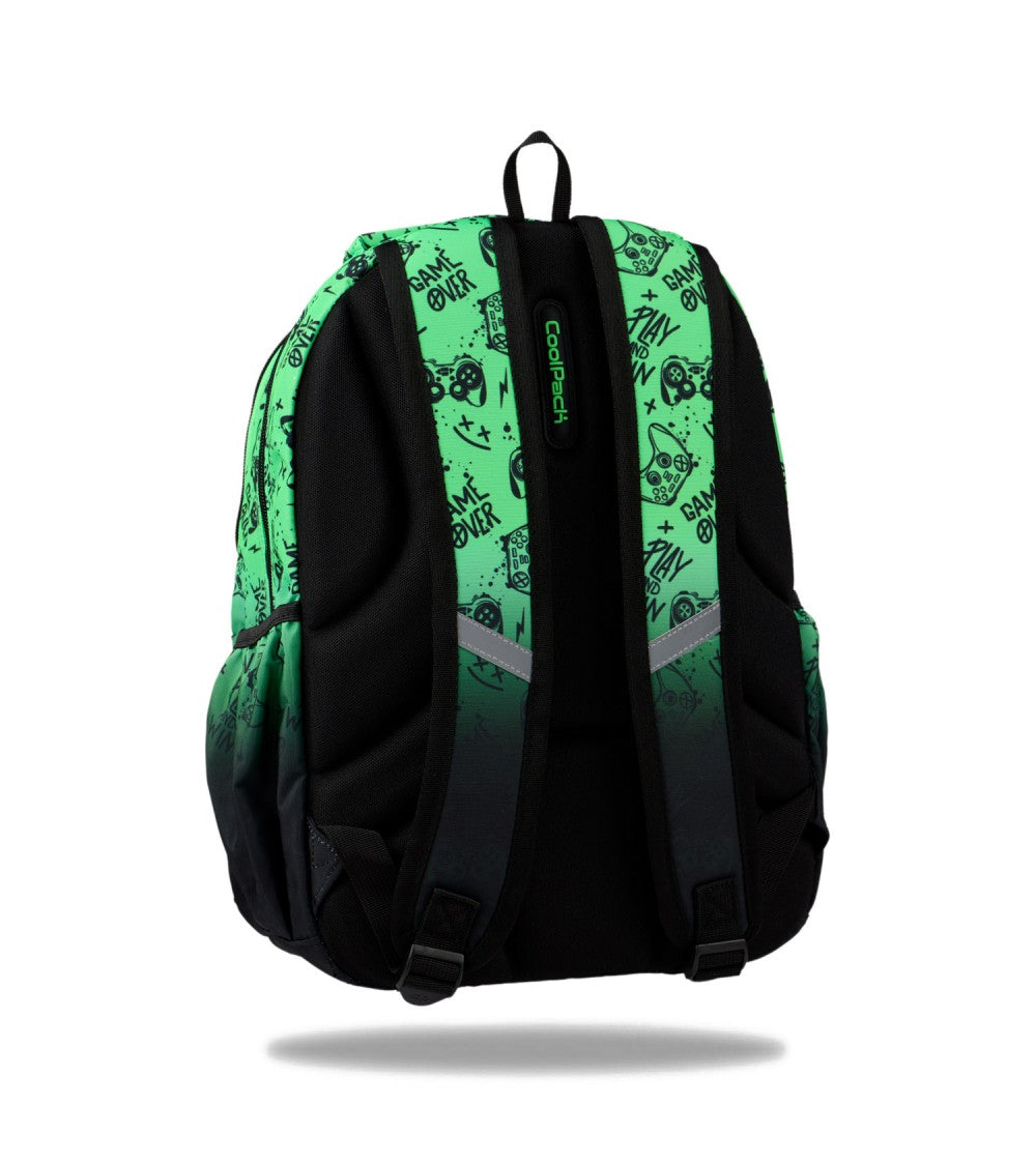 Mochila Prime Game Over Gradient Green
