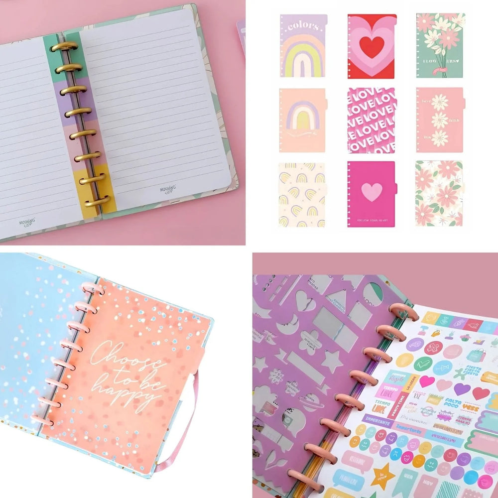 Mooving Loop - Cuaderno a Discos A5 Mooving