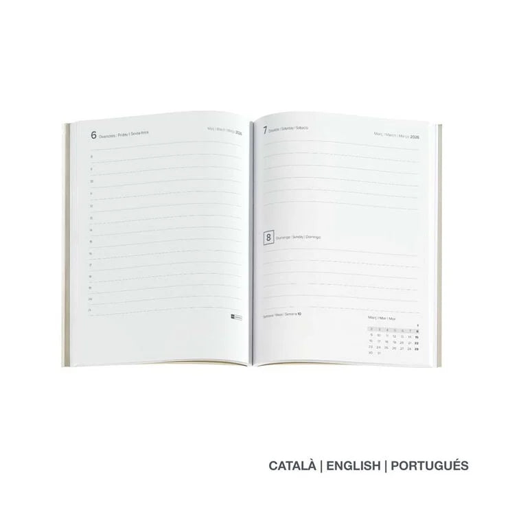 Agenda journal D/P-cat luxor flx.negro26