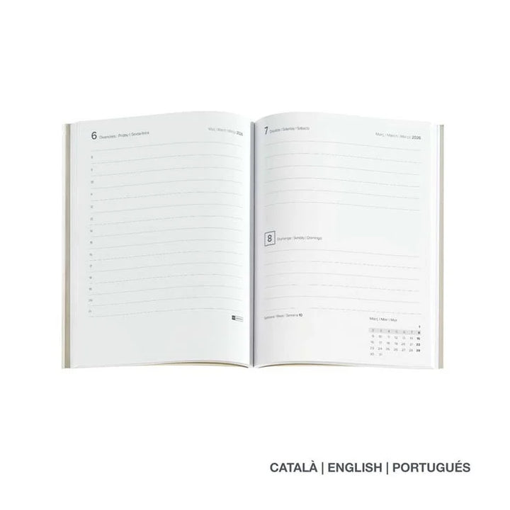 Agenda journal D/P-cat luxor flx.negro26