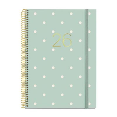Agenda esp.plus D/P-cat polka dots 26