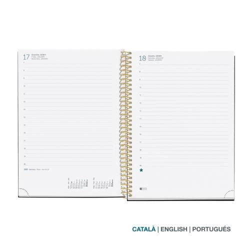 Agenda esp.plus D/P-cat polka dots 26