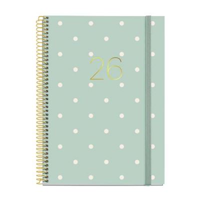 Agenda esp.plus S/V-cat polka dots 26