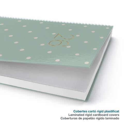 Agenda esp.plus S/V-cat polka dots 26