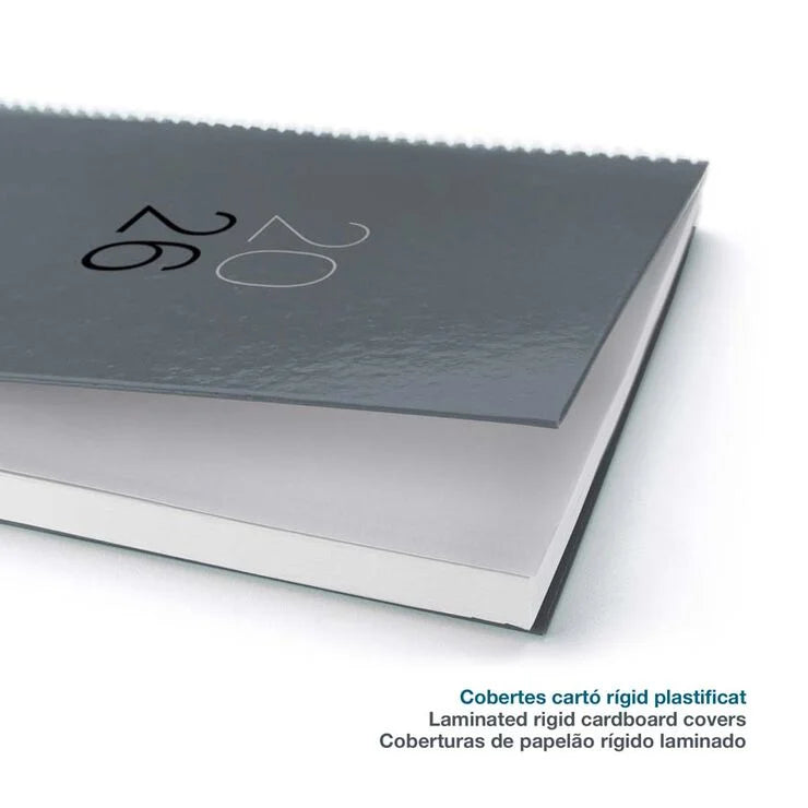 Agenda activa S/V-cat calm grafito 26