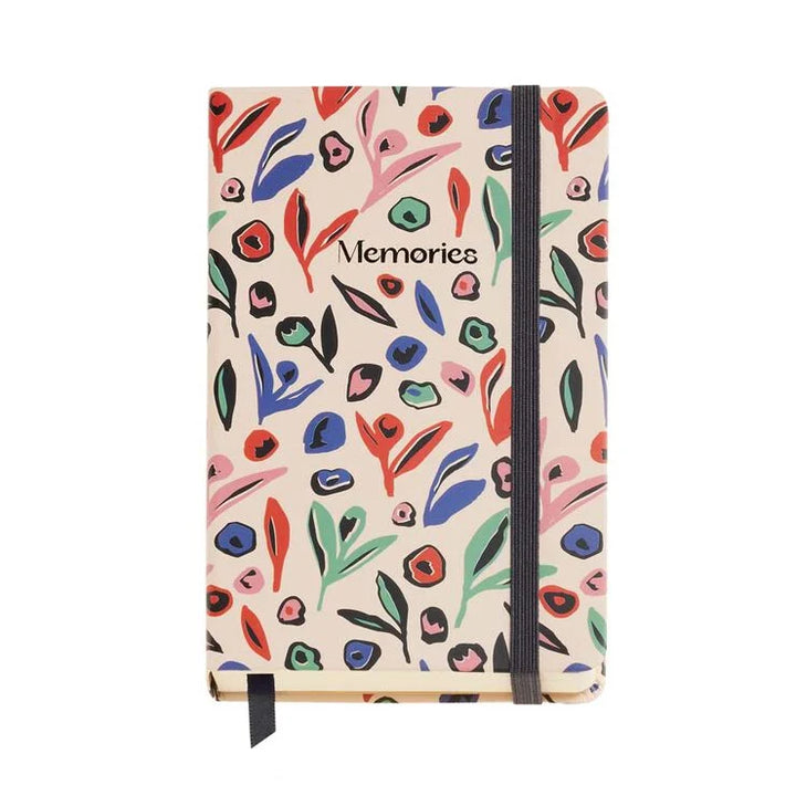Cuaderno 90X140 liso Logbook Bloom - Leaves in the wind