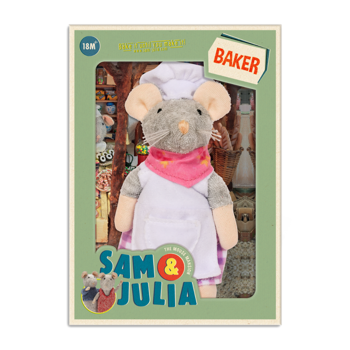 Sam & Julia - Muñeco Panadera (Original Dollhouse Character)