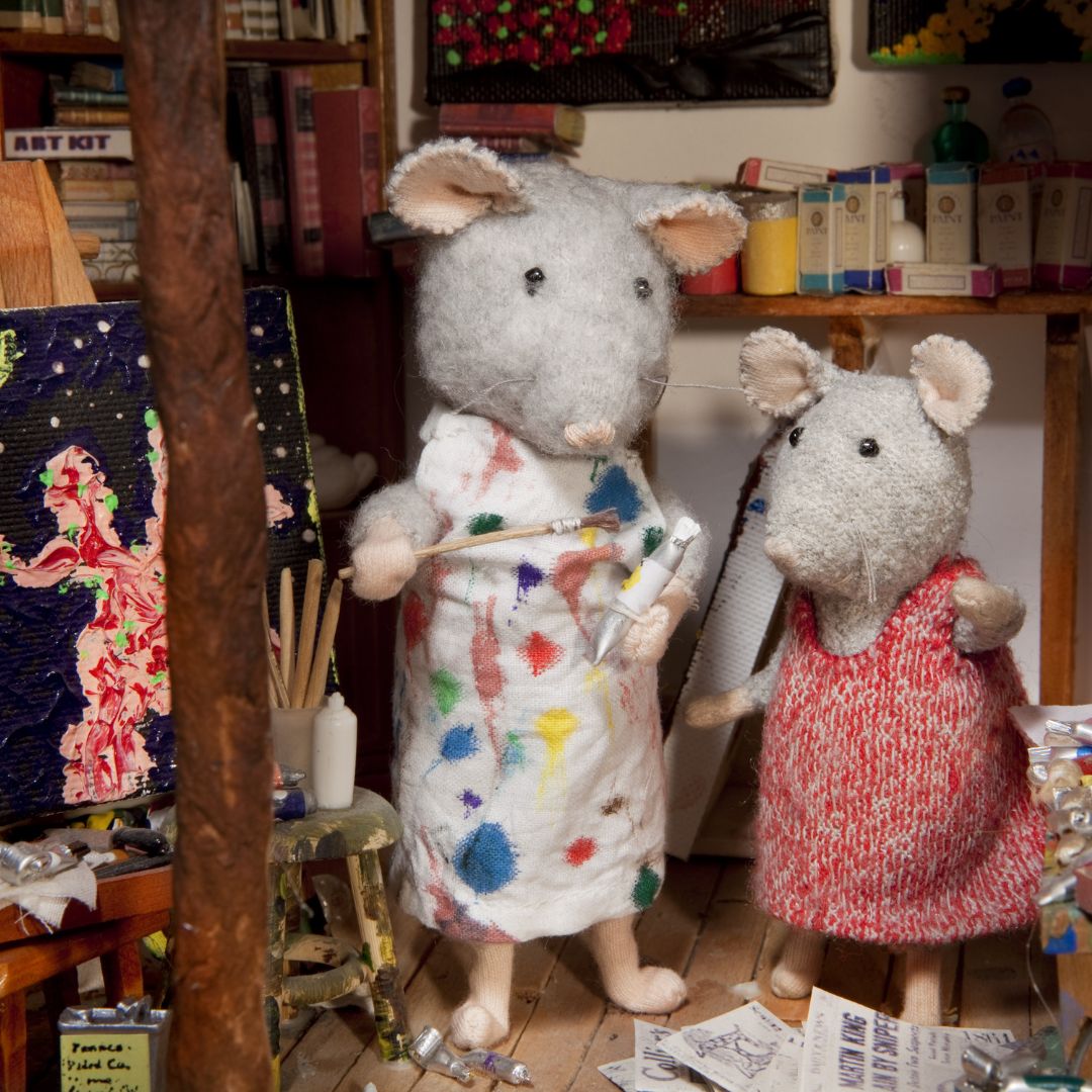 Sam & Julia - Muñeco Artista (Original Dollhouse Character)