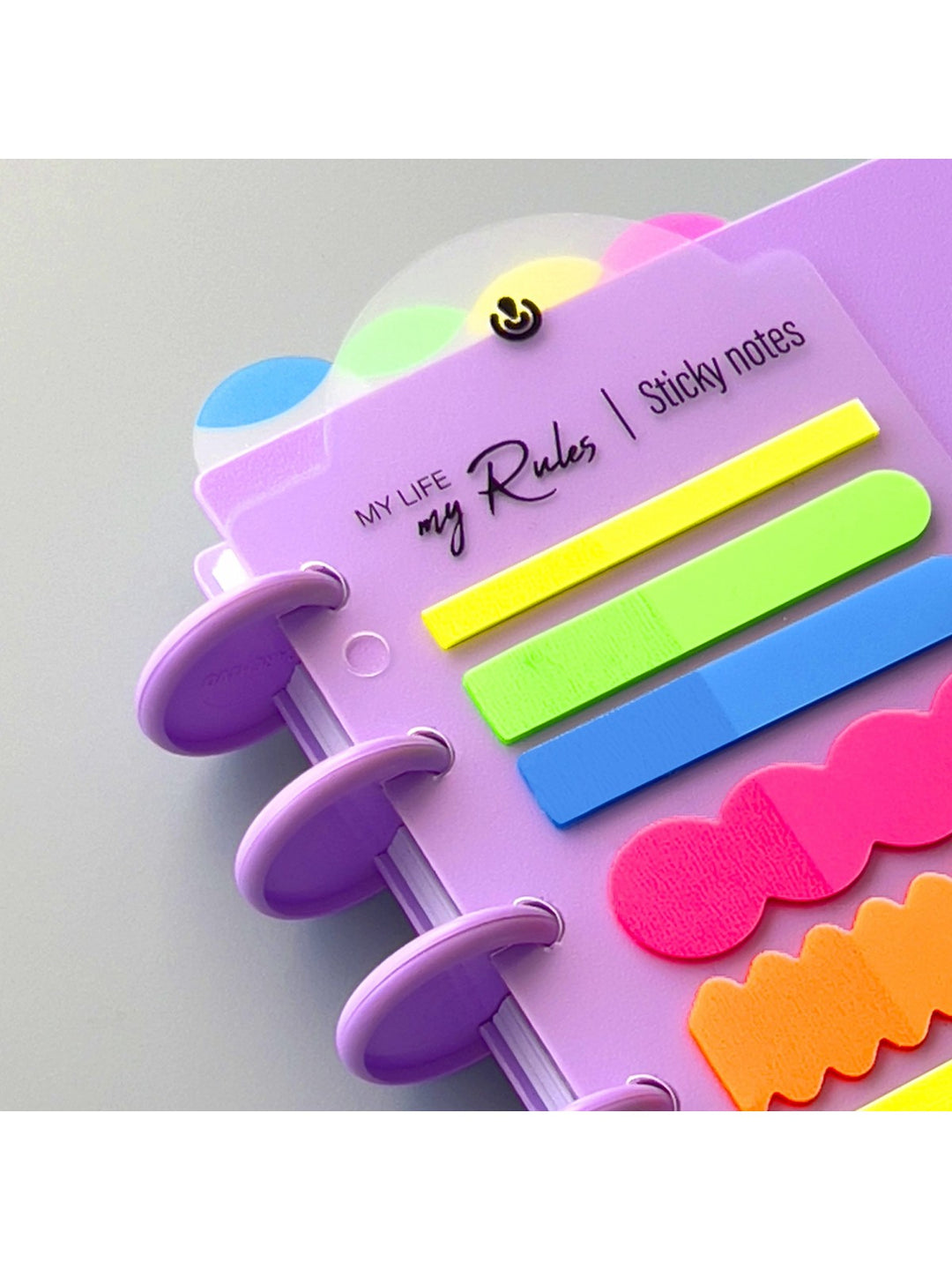 Notas Adhesivas Ingeniox Irregular Colores Neon