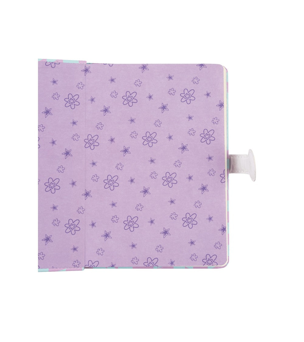 Cuaderno espiral B5 100 hojas cuadrícula Hello Kitty - Colorful