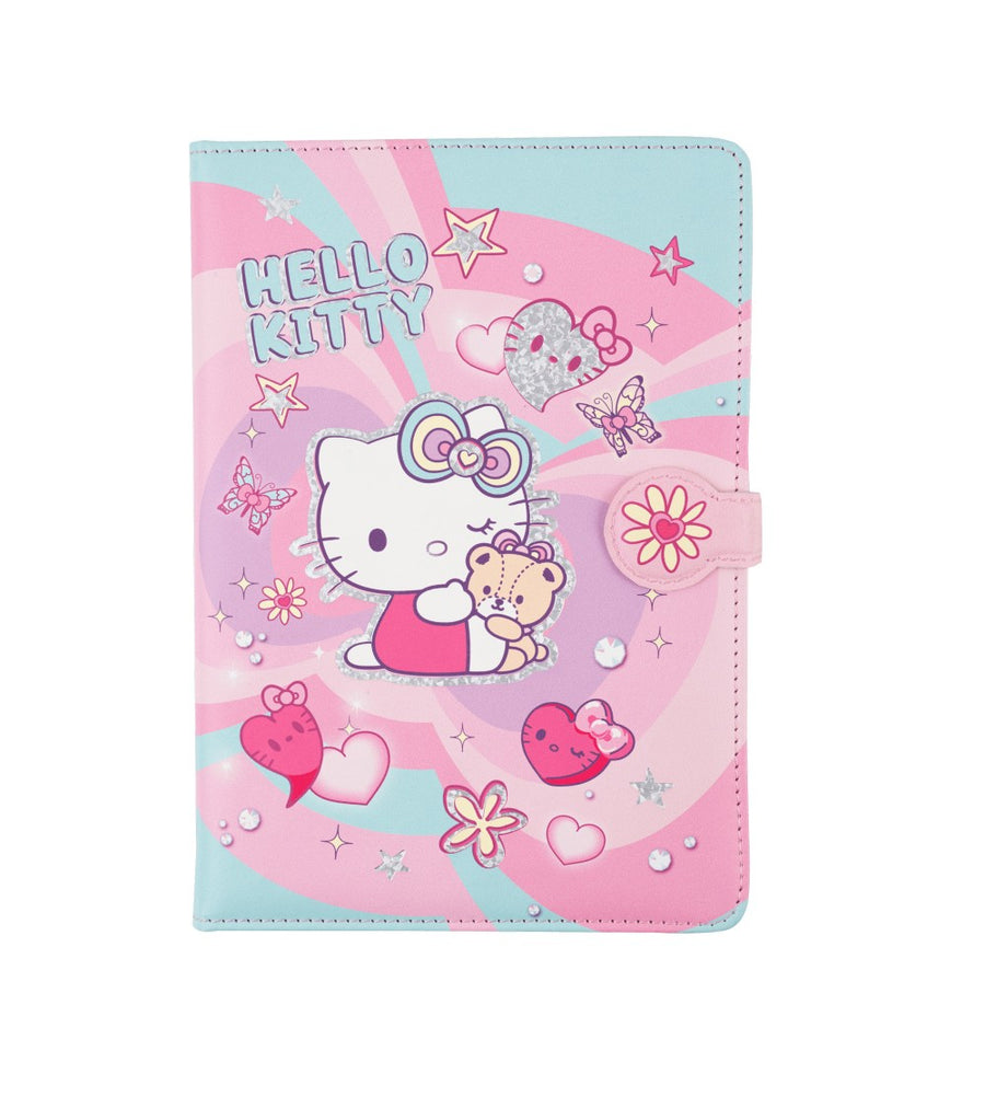Cuaderno espiral B5 100 hojas cuadrícula Hello Kitty - Sweet
