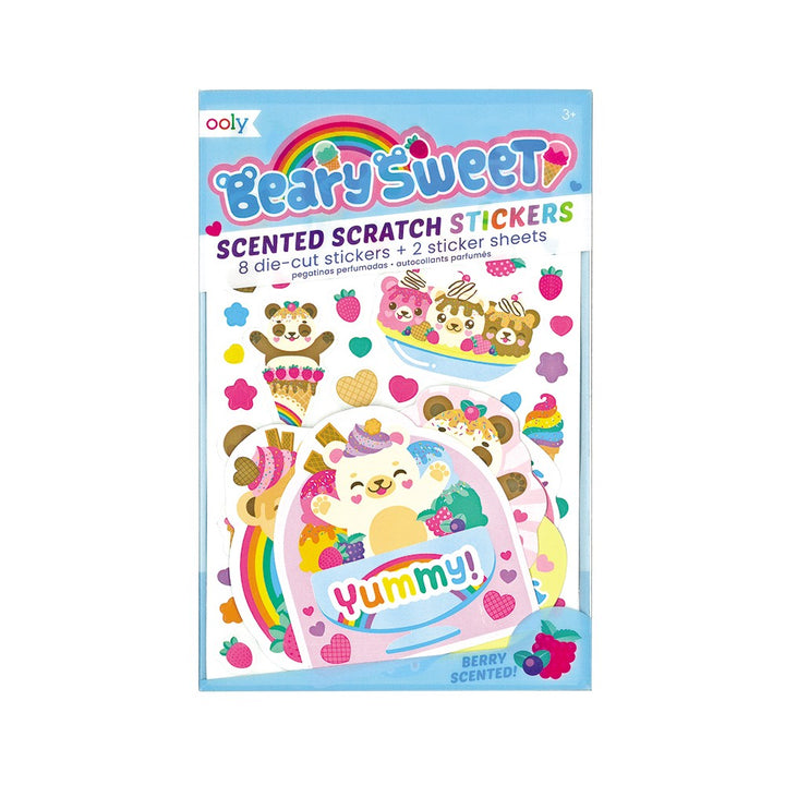 Pegatinas con aroma - Beary Sweet - Scented Scratch Stickers