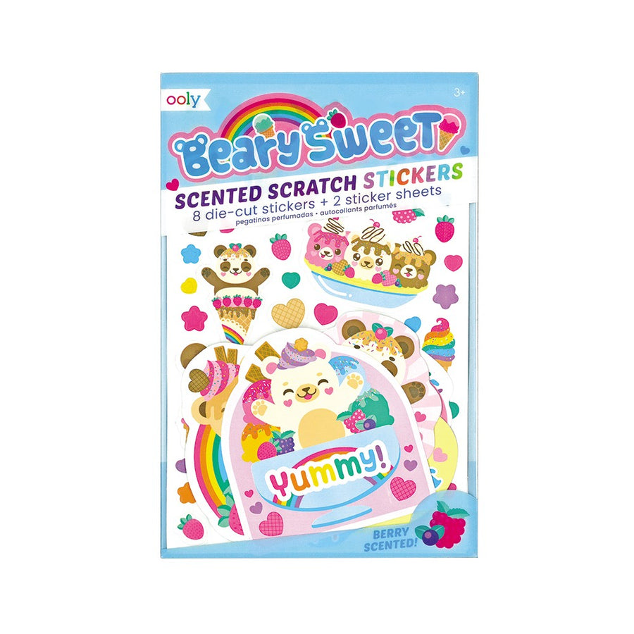 Pegatinas con aroma - Beary Sweet - Scented Scratch Stickers