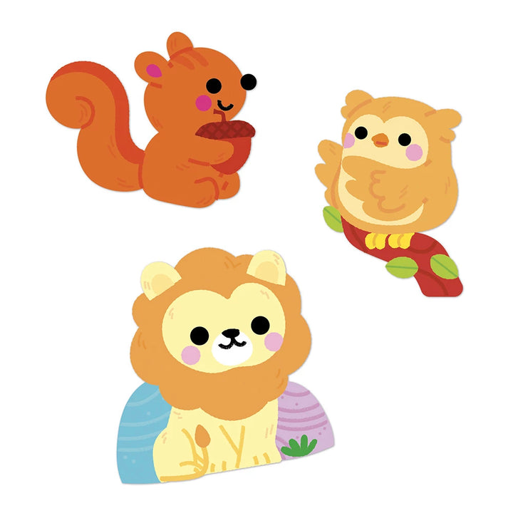 Pegatinas de animales x50