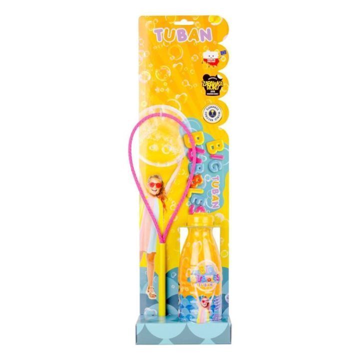 Conjunto Bubbles anillo y 400 ml líquido
