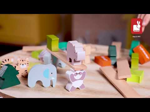 Juego Los animales equilibristas de madera - Colaboración con WWF®