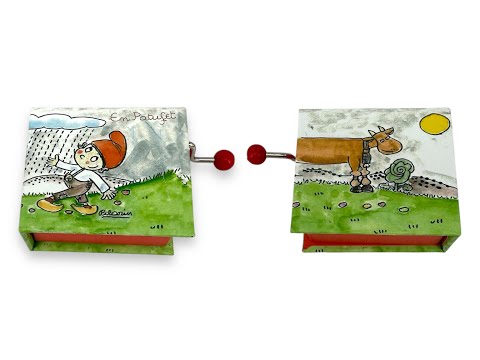 Libro manivela - Patufet (ilustración Pilarín Bayés)