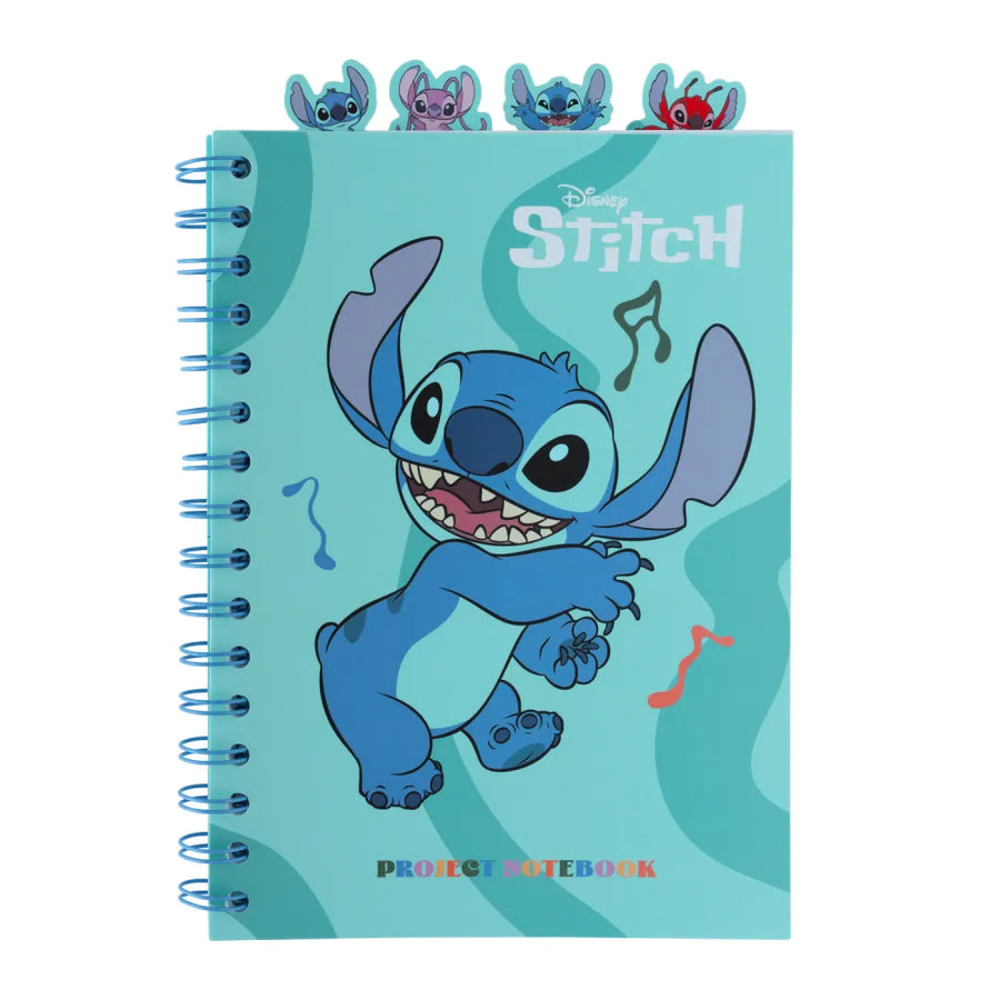 Project Notebook A5 Disney Sticth Waves