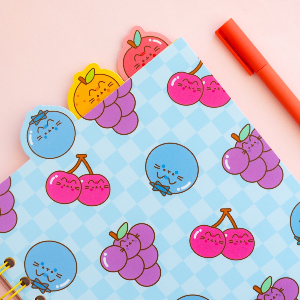 Project Notebook A5 Pusheen Fruits