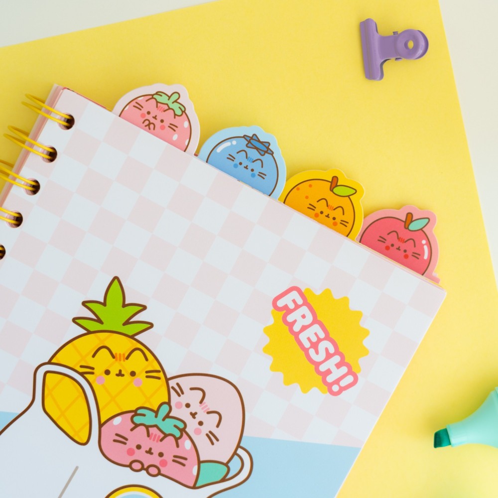 Project Notebook A5 Pusheen Fruits