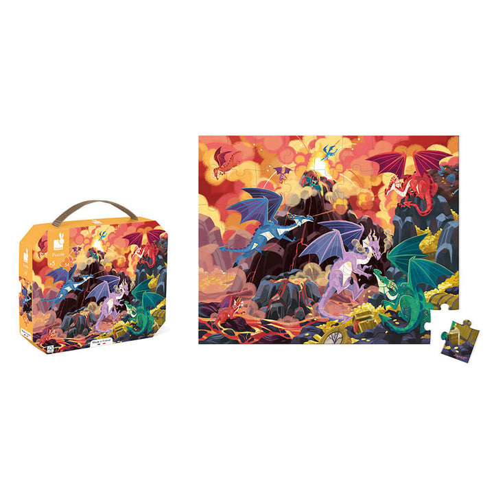 Puzzle Tierra de Dragones 54 piezas