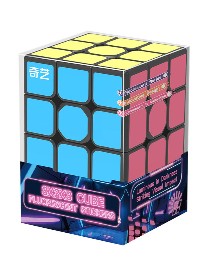 Cubo Qiyi 3x3 Fluorescente