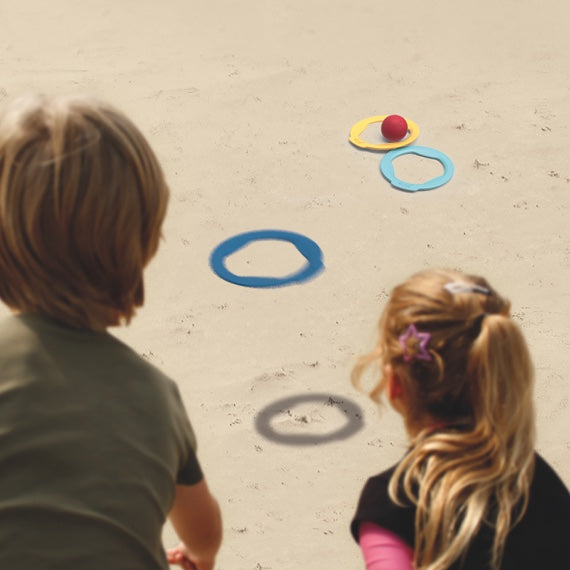 Conjunto de juego de playa Quut beach set con Triplet y Ringo