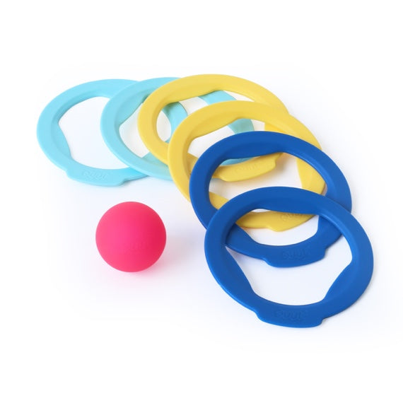 Conjunto de juego de playa Quut beach set con Triplet y Ringo