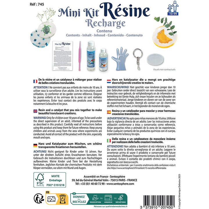 Mini kit resina - recarga