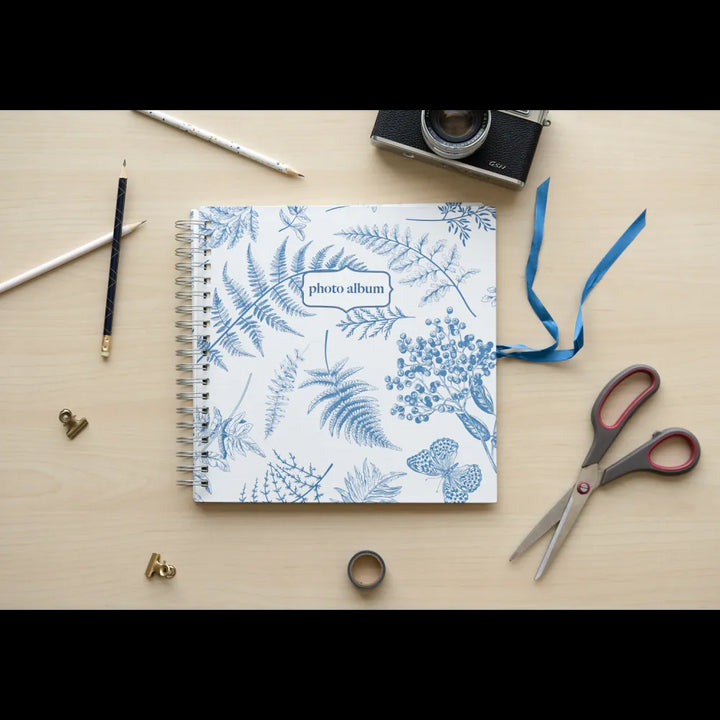Scrapbook album foto Blue Nature