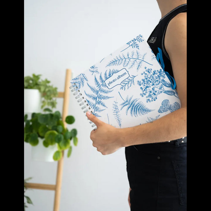 Scrapbook album foto Blue Nature