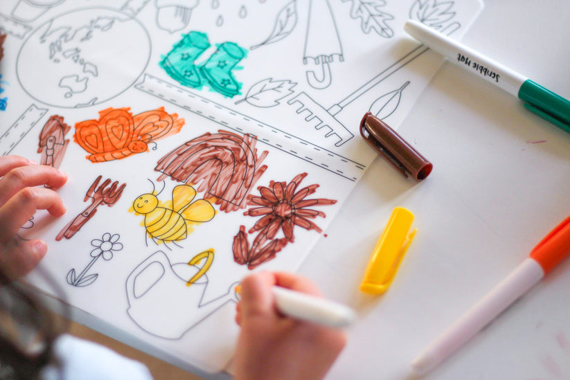 Scribble Mat "Las Estaciones"