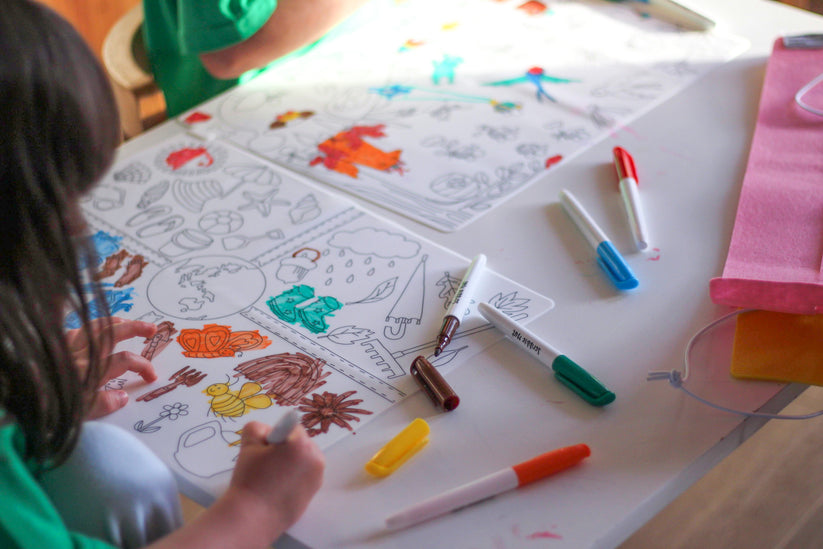 Scribble Mat "Las Estaciones"