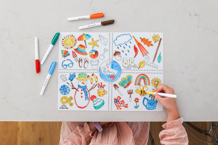 Scribble Mat "Las Estaciones"