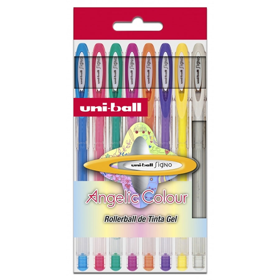 Uni-ball Signo Angelic Pack de 8 Rollers de Tinta Gel
