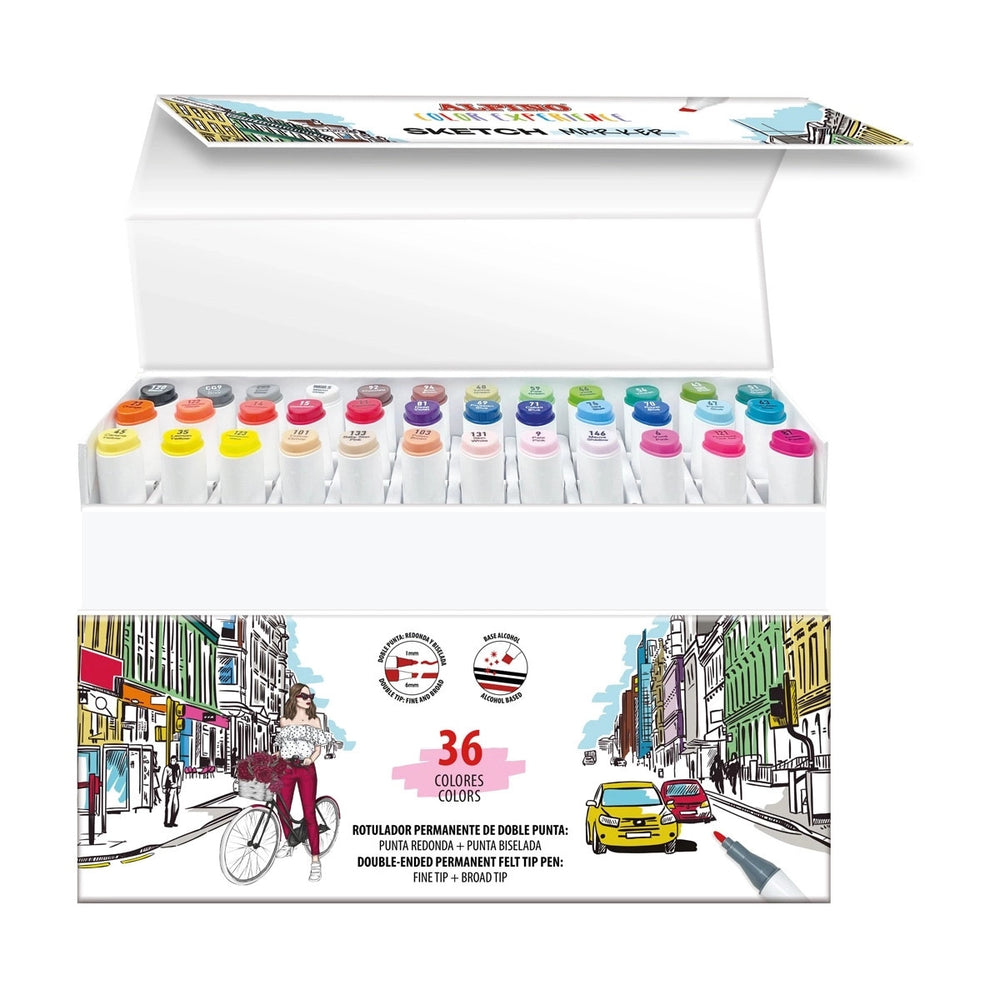Estuche 36 sketch markers Color Experience