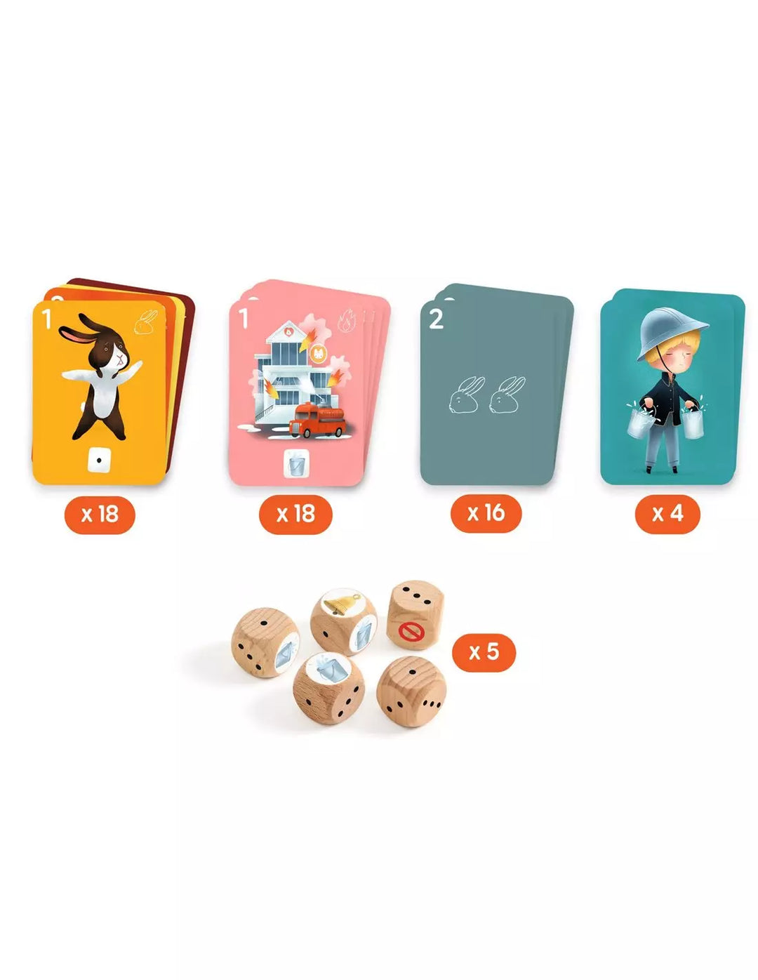 Juego de dados Pets Rescue