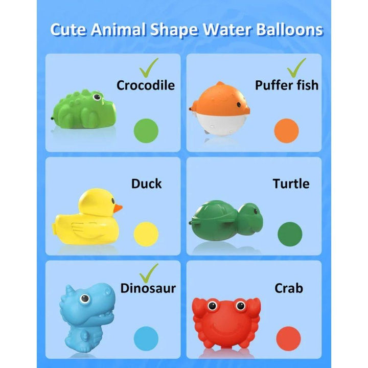 Globos de agua reutilizables animals