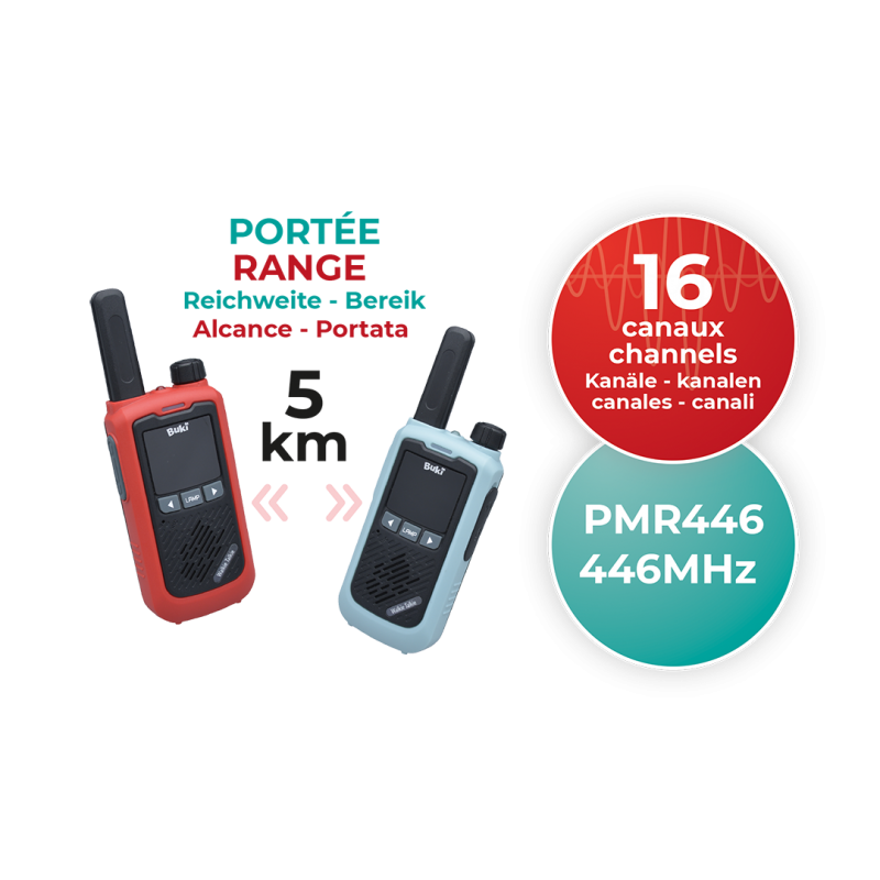 Walkie Talkie recargable