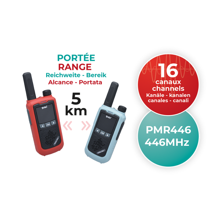 Walkie Talkie recargable