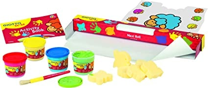 Giotto Bebe * Set Pintura A Dedos + Maxi Rollo De Papel