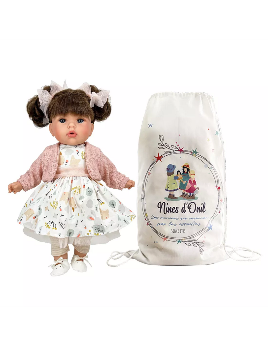 Muñeca Tita Spring Brunette (presentación: Mochila)