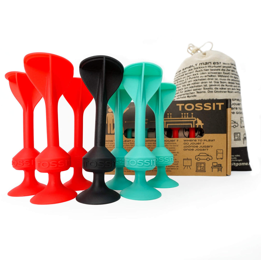 Tossit 7 Dardos Silicona Starter Rojo + Verde