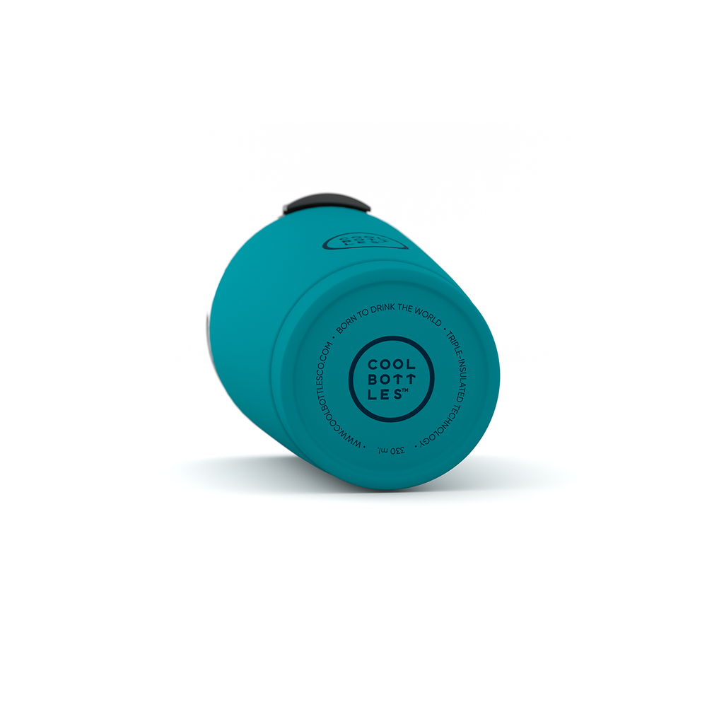The Tumblers Coolors - Vaso de acero inoxidable 330 ml - Vivid Turquoise