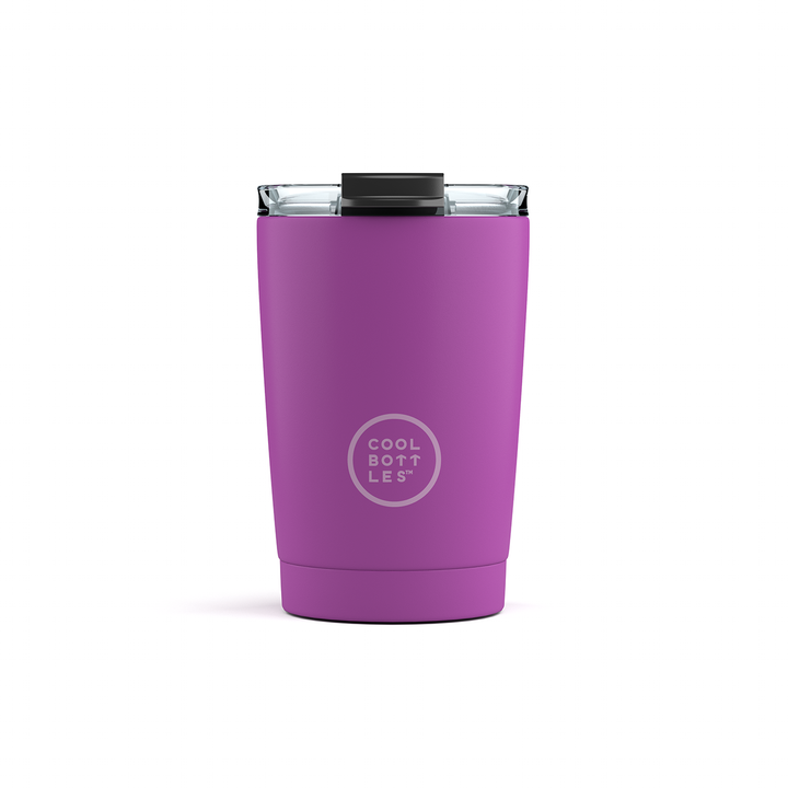 The Tumblers Coolors - Vaso de acero inoxidable 330 ml - Vivid Violet